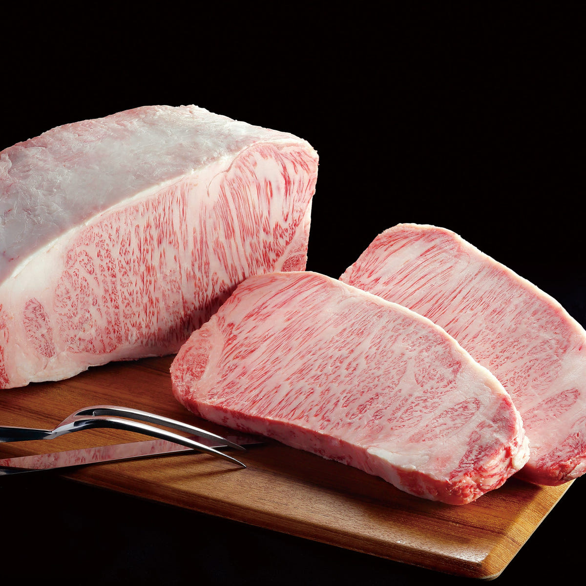 Persillage du wagyu japonais